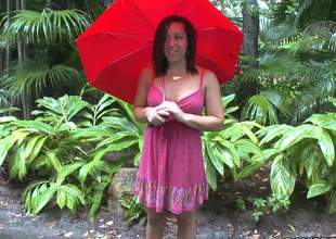 hawt Leilani Cole in red umbrella gets picked withdraw the street. This amateur brunette in pink summer dress is obtainable to wind up wild things in a van be proper of Group sex Bros. Shes an unorthodox one